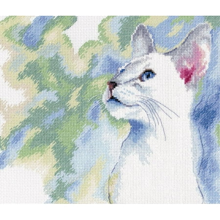 UPC: 4743348403275 | Feline grace M553 Counted Cross Stitch Kit