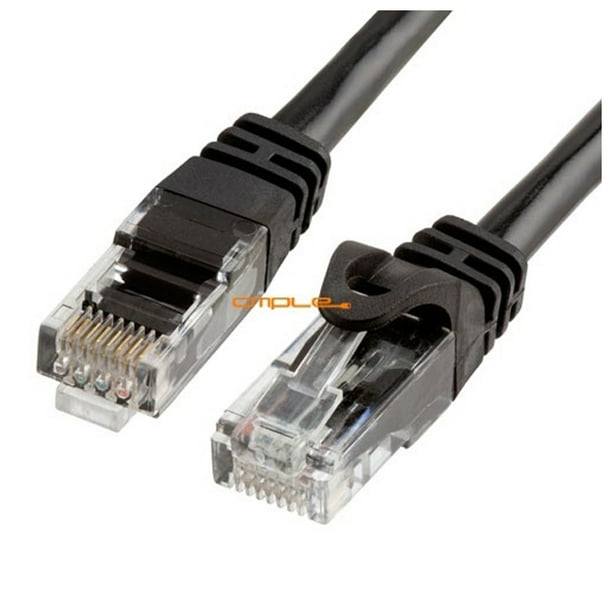 CAT 6 500MHz UTP LAN NETWORK CABLE w 100 FT Black
