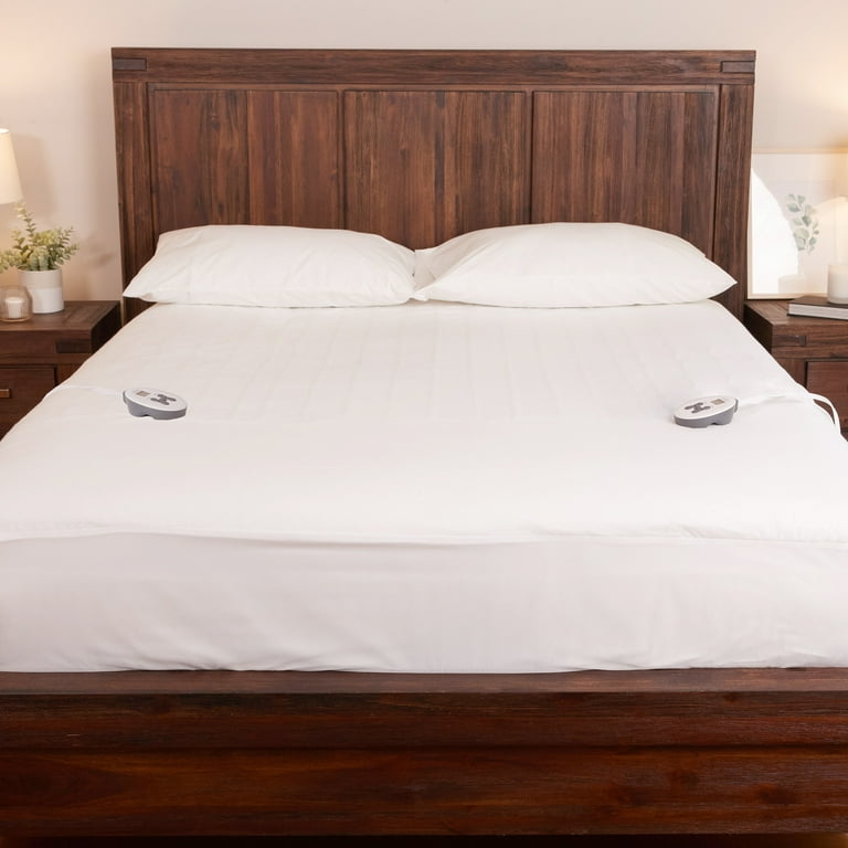 Sunbeam twin xl outlet heated mattress pad