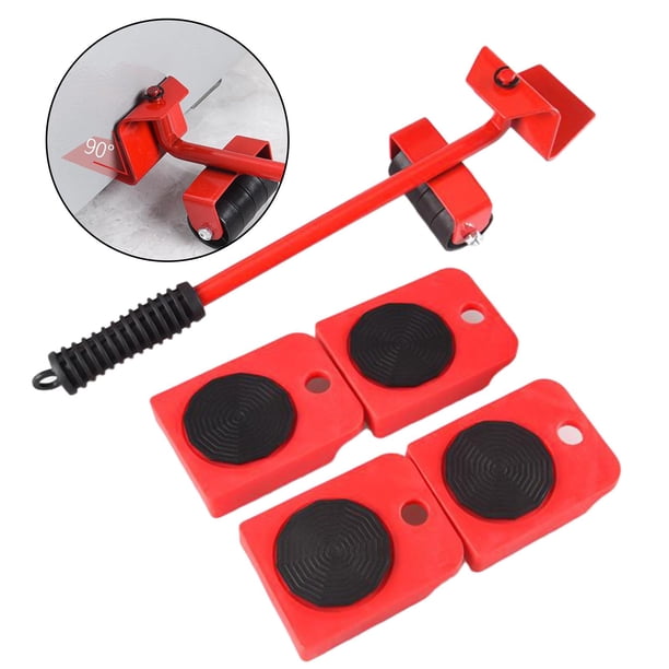 Set de 5 Muebles Pesados Shamjiam Carro de Diapositivas Elevador de sofá para trabajo pesado 400 Kg