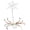 White1, variant on Crystal Spider Sun Catcher, Handmade Beaded Spider Prism Window Hanging Ornament with Colorful Light Reflections, 3D Beaded Spiders Figurine, Halloween Indoor Decor for Car Balcony Wall Yard Home
