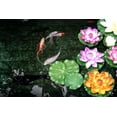 thumbnail image 5 of Yirtree Solar Power Energy Floating Lotus Flower LED Accent Light for Pool Pond Garden Night Light Fake Lotus Flower Leaf LED Light Solar Powered Garden Pond Floating Floral Lamp, 5 of 8