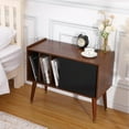 thumbnail image 4 of Luku Record Player Stand, End Table with Charging Station, Vinyl Storage Table Holds Up to 220 Albums, Turntable Stand, Retro Stereo Stand, Vinyl Record Holder for Living Room, 4 of 7