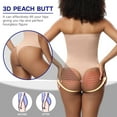 thumbnail image 4 of Lilvigor Strapless Shapewear Bodysuit for Women Thong Body Shaper Under Dress Tummy Control Bodysuit Tank Top Butt Lifter, 4 of 7