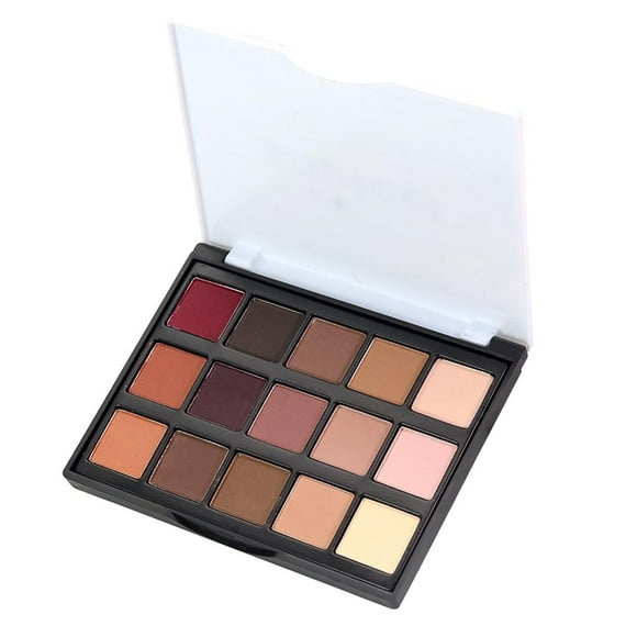 Paleta de sombra de ojos Yinane 15 Colores Brillo Mate Maquillaje Cosmético