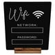 thumbnail image 4 of Señal de contraseña de Wifi Señal de acrílico de WiFi Señal de WiFi Tablero de WiFi Señal de recordatorio de contraseña de WiFi, 4 of 6