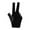 Black, variant on BAOSITY 3 Fingers Billiard Glove Elastic Glove Left Hand Lightweight Snooker Cue Glove Pool Cue Glove for Women Men Practice Training Black