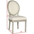 thumbnail image 6 of SAFAVIEH Holloway French Brasserie Oval Side Chair, Set of 2, 6 of 7