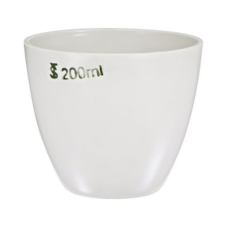 200ml Porcelain Crucible Cup for Foundry Melting Casting Refining