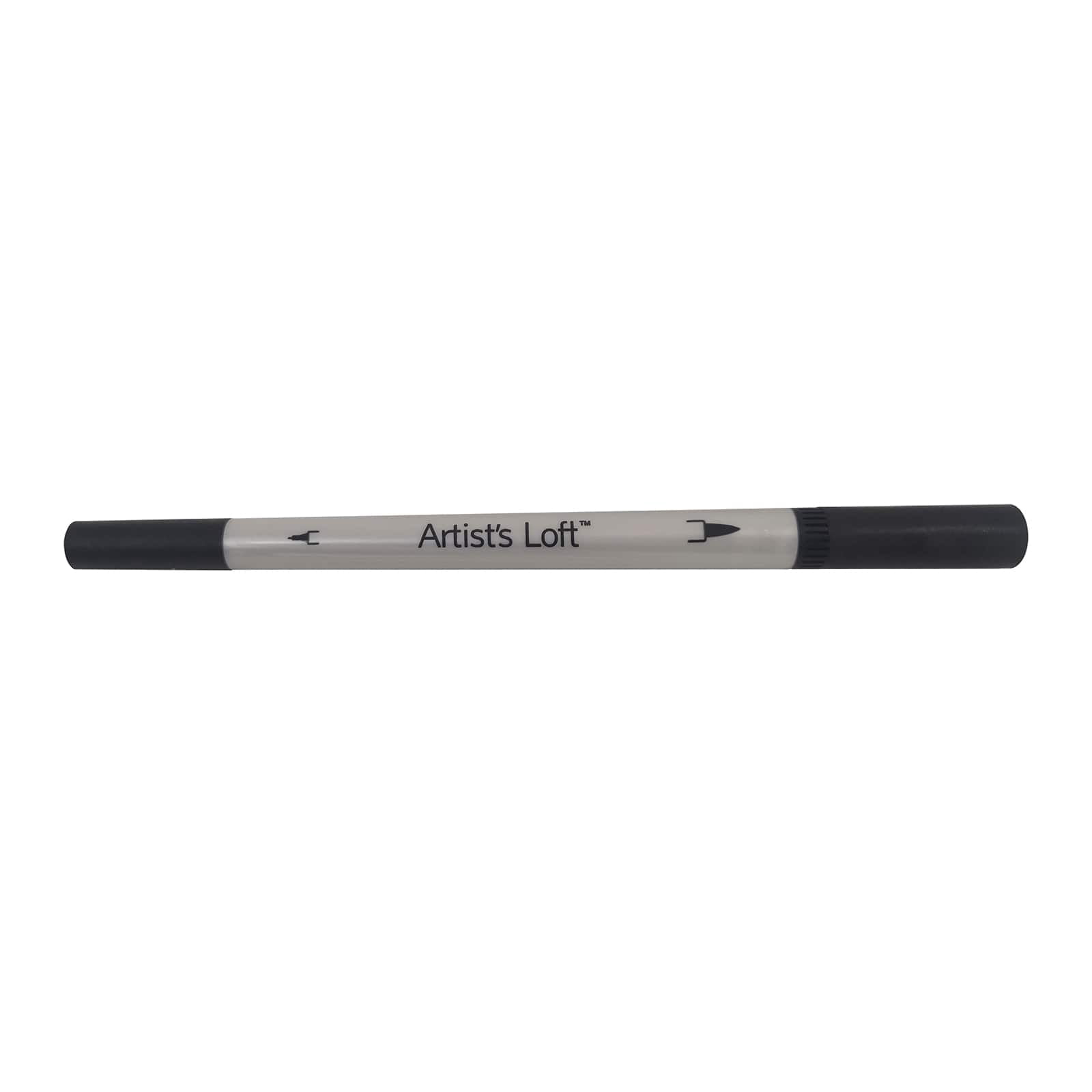 Artist's Loft Dual Tip Brush Fineliner Markers, 6 Packs: 48 ct. (288 total)