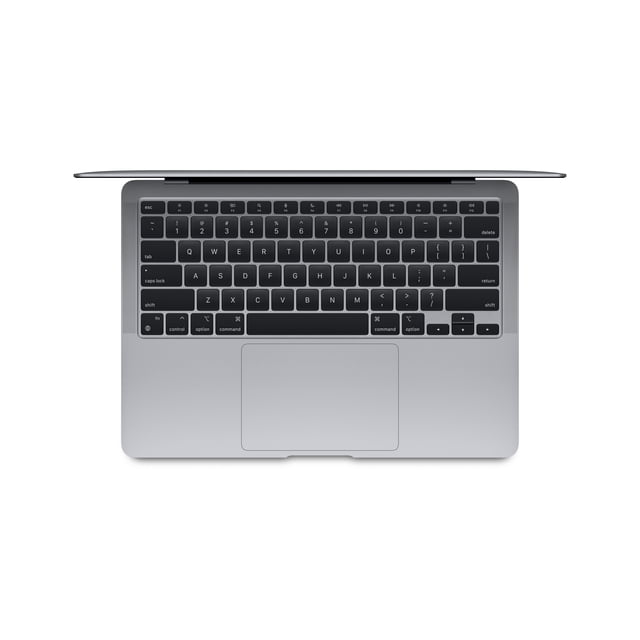 Apple MacBook Air 13.3 inch Laptop - SPACE GRAY This model is equipped with an M1 Chip, 8GB of RAM, and 256GB of storage.