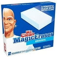 thumbnail image 2 of Procter & Gamble Magic Eraser Cleaning Pad - Multipurpose Household Eraser - 2 Count, Original, 2 of 4