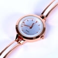 thumbnail image 2 of Women's Quartz Watch And Gold /Silver Stainless Steel Bangle Gold Silver Wrist Watch, 2 of 6