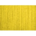 thumbnail image 1 of Ahgly Company Machine Washable Indoor Rectangle Abstract Yellow Contemporary Area Rugs, 7' x 10', 1 of 4