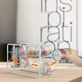 thumbnail image 4 of 4 Pack Can Dispensing Rack, Stackable Can Storage Organizer for Canned Food Kitchen Cabinets Pantry Countertop, 4 of 14