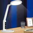 thumbnail image 4 of Eye Protection Desk Lamp with Timer - 4000K Natural Light, Adjustable Brightness, Blue Light Filter & Phone Stand for Study/Reading/Bedroom, 4 of 6
