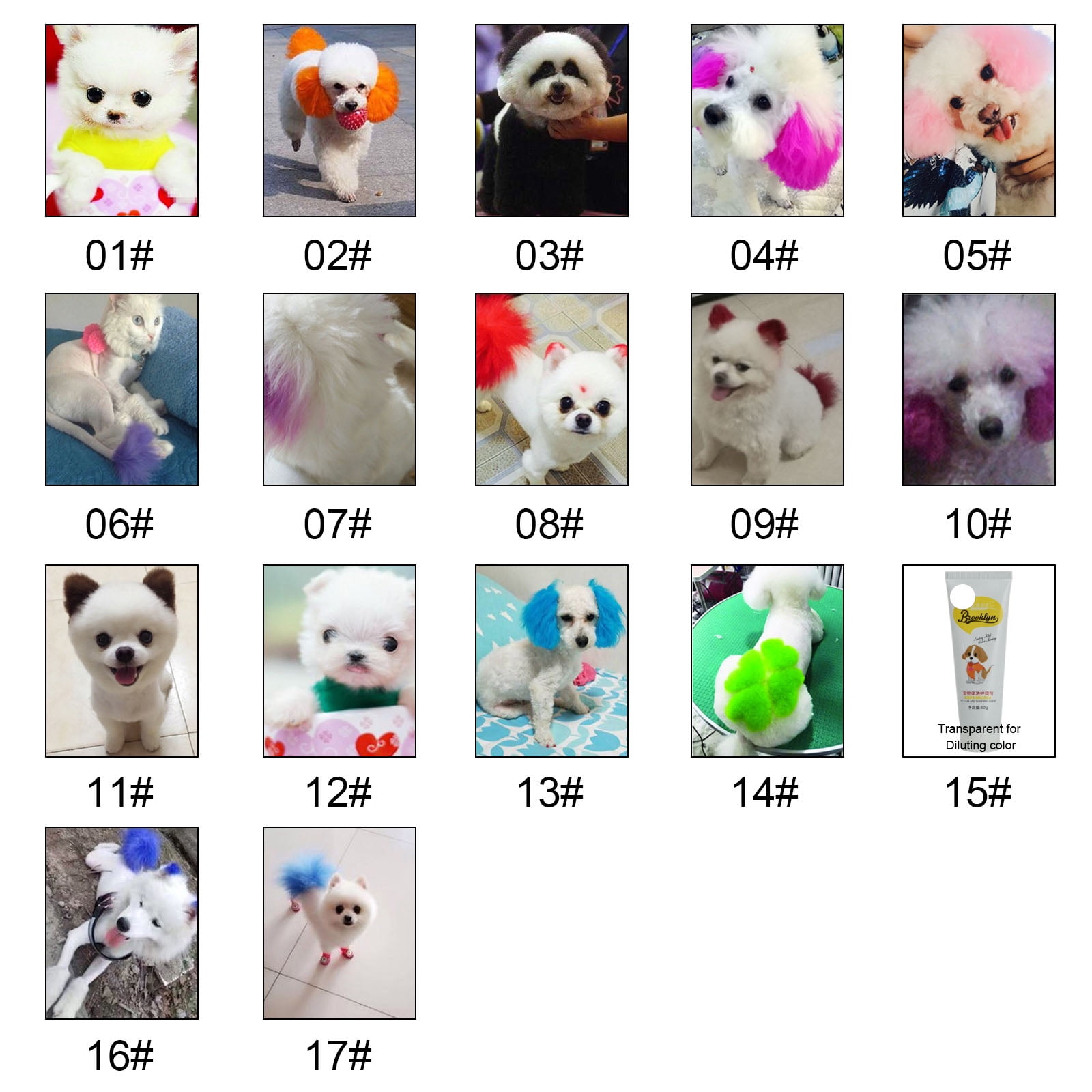 Pets Hair Dye 80g Pet Dog Cat Animals Hair Coloring Dyestuffs Dyeing Pigment Agent Hair Coloring Safe Dog Accessories Walmart