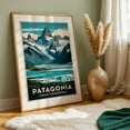 thumbnail image 5 of Vintage Patagonia Illustration | Wilderness-Inspired Wall Art - Illustration Oak Framed Wall Art Print 12 x 18 inches, 5 of 59