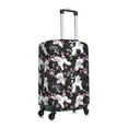thumbnail image 6 of Cauagu Cute Poodle Dog Print Travel Luggage Cover,Travel Dust-proof Suitcase Cover Softside Suitcase Protector for 18-32inch,Not Included Suitcase, 6 of 8