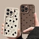thumbnail image 2 of Funda de teléfono para iPhone 16 15 13 14 Pro Max 11 12 13 Mini 7 8 Plus XR X XS Max SE2022 Funda mate suave a prueba de golpes con estampado de corazón, 2 of 5