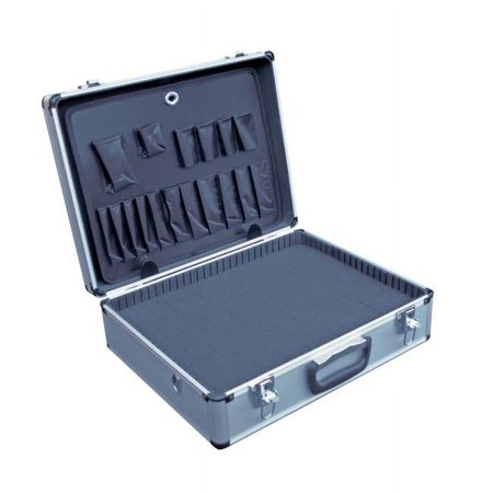 UPC: 0691215084901 | Vestil Manufacturing CASE-1814-FM 40 lbs Aluminum Carrying Case with Foam Insert