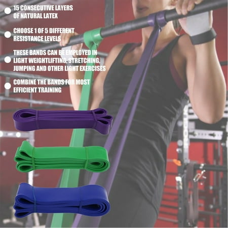 Durable Pull Up Assist Band Yoga Exercise Sports Body Fitness Resistance Band For Body Stretching Powerlifting