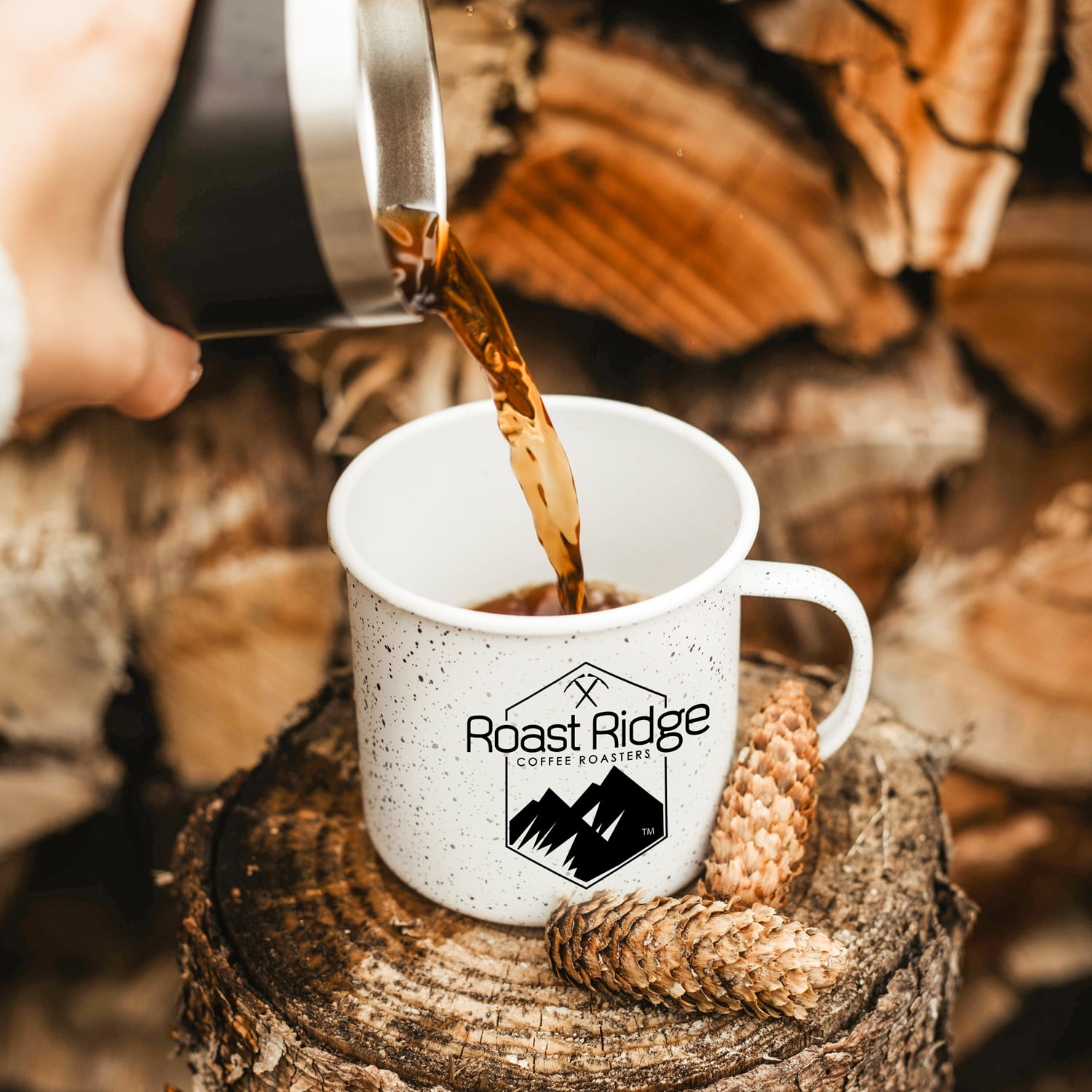 Roast Ridge Ground Cold Brew Coffee Blend, Medium Roast, 2 lb