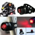 thumbnail image 2 of Mega Discount,2 Pack Bike Bicycle Red LED Rear Light 3 modes Tail Lamp Black,PENDANE,Black, 2 of 7
