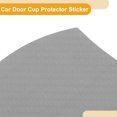 thumbnail image 6 of Unique Bargains 4 Pcs 79x89mm Universal 3D Car Door Cup Protector Sticker - Car Auto Door Handle Protective Film Anti-Scratches - Grey, 6 of 6