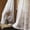 Bright White, variant on 72 Inch Vintage Lace Curtains, 2 Panels Sheer Taupe Floral Window Treatment, Light Filtering Rustic Farmhouse Drapes for Living Room Bedroom