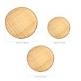 thumbnail image 2 of 3Pcs Bamboo Weaving Sieves Practical Home Food Trays Woven Storage Holder, 2 of 8