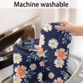 thumbnail image 5 of Pioneer Flower Floral Print Pattern Bathroom Rugs Mat, Non Slip Microfiber Bathroom Rug with Rubber Backing, Soft Mats for Bathroom Floor Tub Shower, 24"x60", 5 of 5