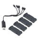 thumbnail image 4 of Paquete de baterías de polímero de litio de 3,7 V y 1200 mAh, alta eficiencia para drones E58, L800, JY019 y S168, juego de 4, seguridad mejorada, 4 of 8