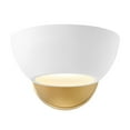 thumbnail image 4 of Wall Sconce in White and Natural Brass, 4 of 7