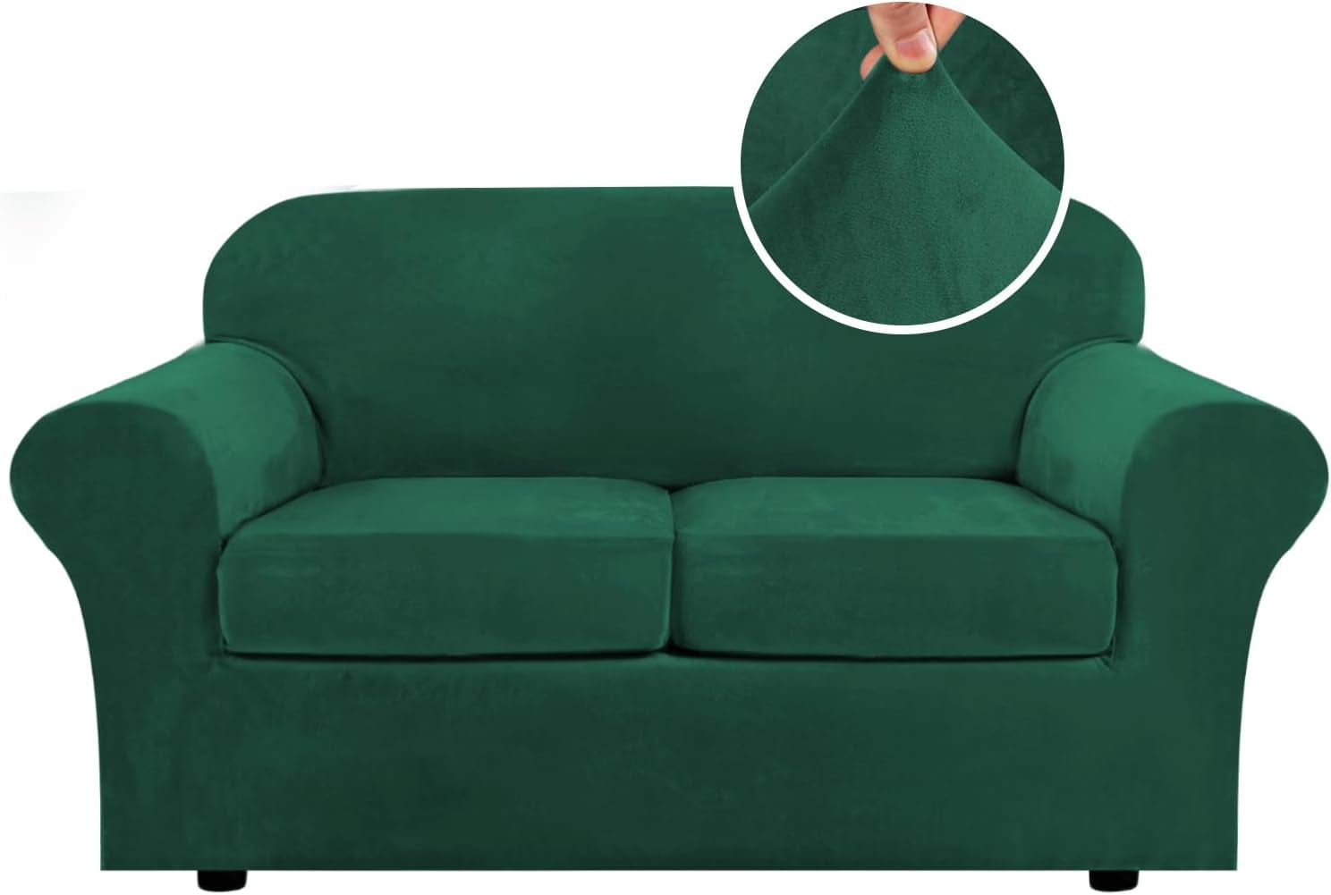 Housses de coussin bordeaux : lot de 2 taies d'oreiller décoratives