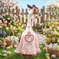thumbnail image 4 of Sruoe Valentines's Porch Goose Outfits, Porch Goose Clothes, 23 Inch Cement Goose Clothes Dress, Duck Clothes for Spring Easter Holiday Outdoor Garden Yard Lawn Patio Statue Decor, 4 of 7