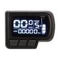 thumbnail image 3 of Equipo de ciclismo, pantalla LCD para bicicleta eléctrica, panel de pantalla LCD para bicicleta eléctrica, medidor de pantalla LCD para scooter, diseño fácil de usar, 3 of 12