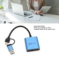 thumbnail image 4 of Video Adapter Converter, Mirroring Mode Stable USB3.0 To HD Multimedia Interface Adapter Compact Aluminum Alloy 1080P Plug and Play  for TV for Laptops, 4 of 8