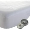 Sunbeam Quilted Electric Heated Mattress Pad with Single Control, Twin Bed