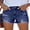 A Washed Navy Blue, variant on ANRABESS Denim Shorts for Women High Waisted Ripped Rolled Stretchy Jeans Shorts Casual Distressed 2026 Summer Clothes A Washed Blue Large
