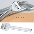 thumbnail image 4 of Leather Punch, Prong Chisel, Comfortable For DIY Leather Craft Crafts Making Leather Craft Works 4mm2+4+6, 4 of 8
