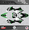 Green, variant on Kalair GFX Graphics Kit for Kawasaki KLX110 (2010-2023) Evader Series