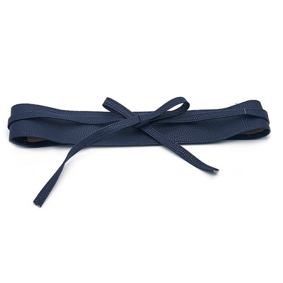 WCJM Women Belts for Jeans Dresses Pants Ladies Leather Waist Belt with Gold Buckle Faux Leather Wide Belt Ladies Versatile Wide Belt Bow Tie Clothing Accessories Belt
