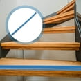 thumbnail image 2 of Stair Edges Trim Self-Adhesive Stair Edges Protector Stair Edging Transition Strip, 2 of 8