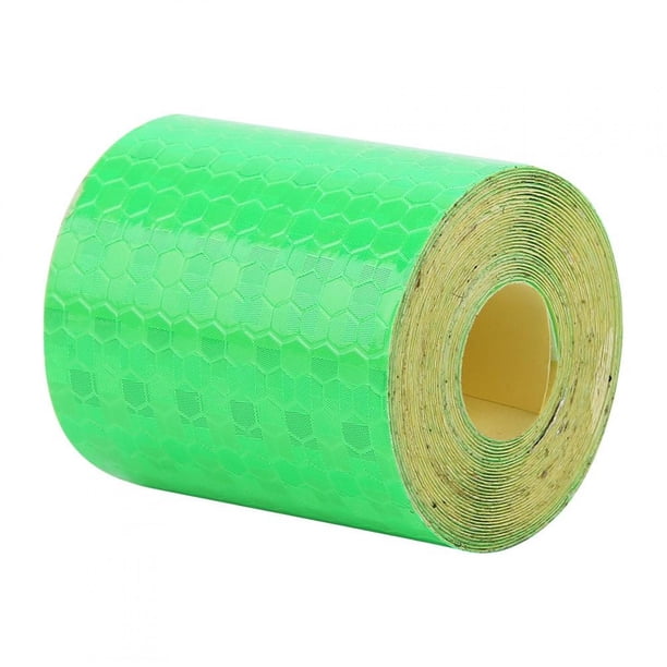 Cinta reflectante adhesivo de advertencia nocturna adhesivo en rollo PVC adhesivo de seguridad duradero de alto brillo para conducción nocturna Ciclismo nocturno Barcos Fairways Amonsee Otros
