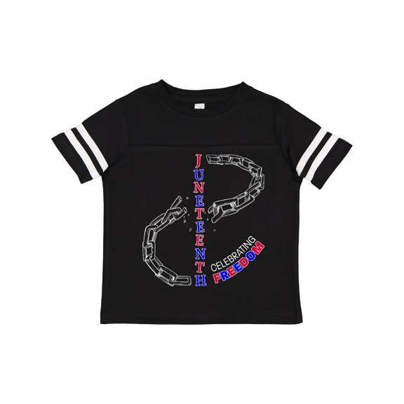 Inktastic Juneteenth-celebrating Freedom Breaking Chains Boys or Girls Toddler T-Shirt
