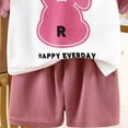 thumbnail image 5 of Xudanell Baby Toddler Pajamas Girl Boy Sleepwear Summer Pja Homewear Short Sets Size 4-5 Years, 5 of 5