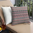thumbnail image 1 of Ahgly Company Outdoor Square Mid-Century Modern Throw Pillow, 18 inch by 18 inch, 1 of 6