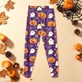 thumbnail image 4 of Enyan Boys Halloween Pajamas Long Sleeve Pumpkin/Ghost Pjs Set Kid Toddler Jammies Sleepwear Loungewear Set Halloween Pajamas Kids(6-7 Years), 4 of 7