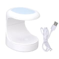 thumbnail image 1 of Mini Nail UV LED Dryer 16W 3pcs Light Chips 60s Timing Nail Polish Curing Lamp with USB Cable, 1 of 14